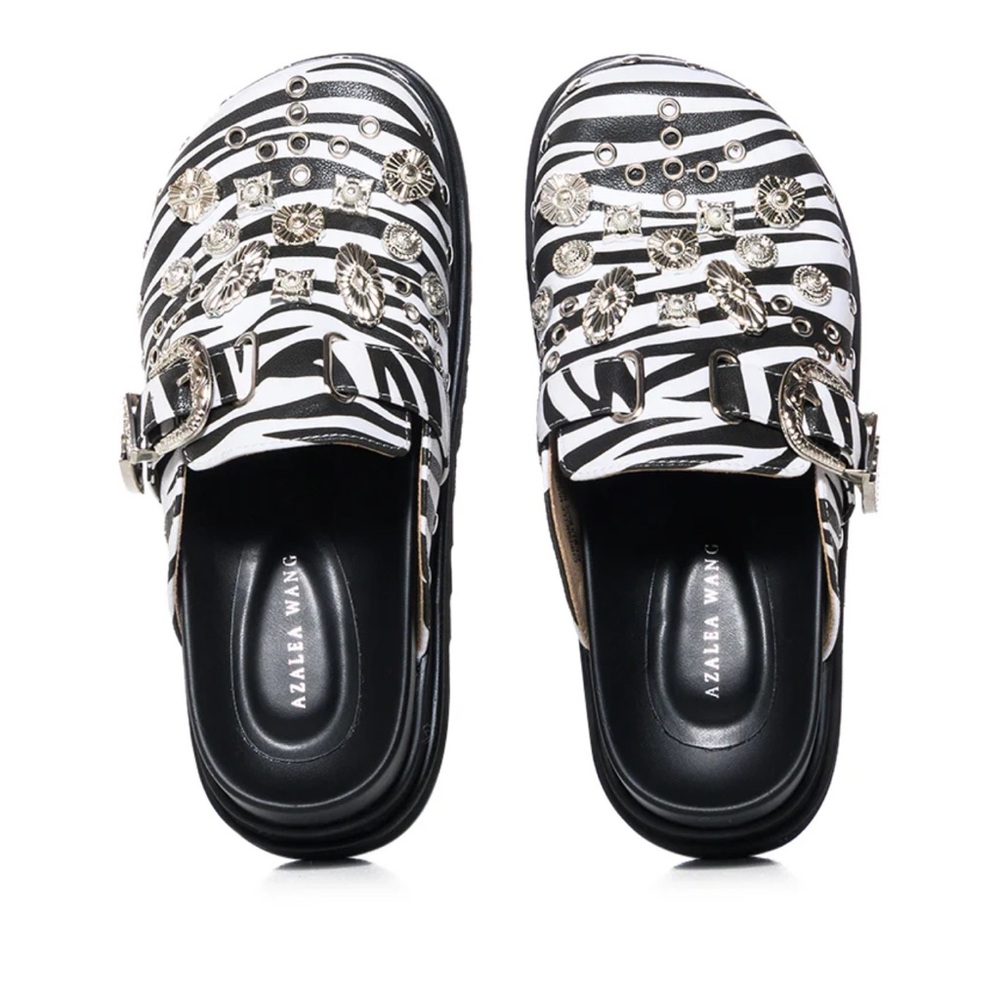 Stylish Black and White Women's Shoes